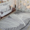 THẢM BALI MẪU XÁM LÔNG CHIM