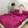 BỘ CHĂN GA THUN HÀN QUỐC CAO CẤP HOA 10 GIỜ