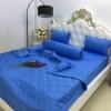 BỘ CHĂN GA THUN HÀN QUỐC CAO CẤP XANH HẢI QUAN