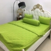 BỘ CHĂN GA THUN HÀN QUỐC CAO CẤP XANH LÁ