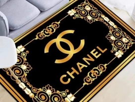 Thảm Bali 5d MẪU CHANEL VÀNG