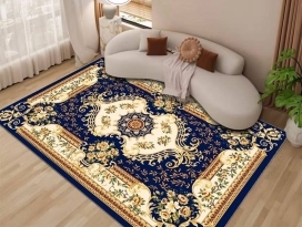 Thảm bali mẫu hoàng gia xanh 1m6*2m3 và 2m*3m
